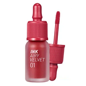 Son Peripera Ink Airy Velvet Tint 01 Hotspot Red -  Đỏ hồng trầm