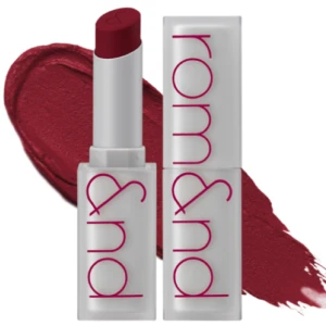 Son Romand New Zero Matte Lipstick 15 Midnight - Màu Đỏ Rượu