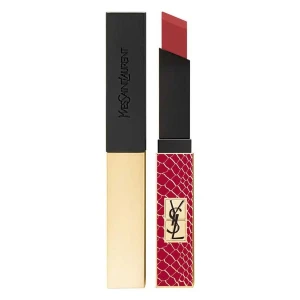 Son YSL The Slim Wild Collector Crocrodile Series 114 Dial R.E.D (Bản Đặc Biệt) - Màu Đỏ Thuần