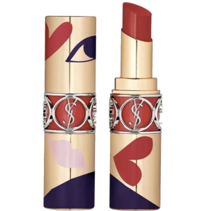 YSL Rouge volupte Shine Collector I LOVE YOU Light Me Red 119 (Bản giới hạn)