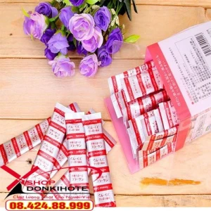 Bột Collagen hanamai da cá hộp 30 gói Nhật Bản an toàn