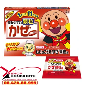 Bột hỗ trợ giảm cảm cúm Muhi Tạm biệt cảm cúm, bé khỏe mỗi ngày