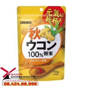 Bột nghệ mùa thu Orihiro giải độc gan Nhật Bản