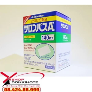 Cao dán Salonpas 140 miếng Nhật Bản mua ở đâu giá tốt?