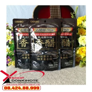 Câu hỏi về Dấm đen giảm cân Orihiro Nhật Bản