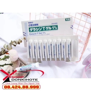 Kem mụn Dalacin T Gel 1% Nhật Bản 10g sạch mụn chỉ sau 1 đêm
