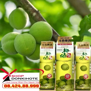 Rượu mơ Choya hộp giấy 1000ml cho cuộc vui trọn vẹn hơn