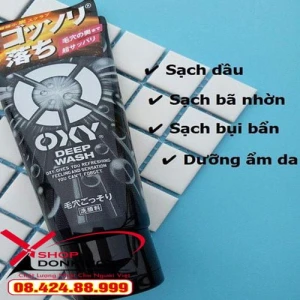 Sữa Rửa Mặt Oxy Nhật Bản Deep Wash Cho Nam có tốt không?