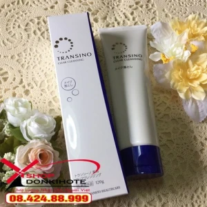 Sữa rửa mặt transino clear wash của Nhật Bản giúp da sáng