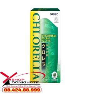 Tảo lục Orihiro Clean Culture Chlorella 1400 viên có tốt không?