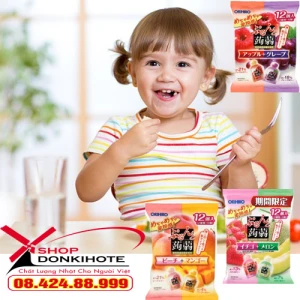 Thạch Orihiro Nhật Bản đủ vị dành cho bé chính hãng giá tốt