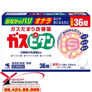 TPCN hỗ trợ đầy hơi chướng bụng Gaspitan Nhật Bản ( Hộp 36 viên)