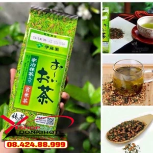 Trà xanh gạo lứt Nhật Bản Kunitaro giải độc, thanh nhiệt