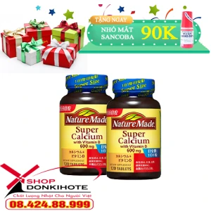 Viên uống Nature made Super calcium with vitamin D Nhật Bản giá tốt
