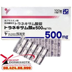 Viên uống trắng da trị nám Transamin 500mg Nhật Bản chính hãng