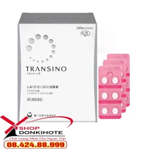 Viên uống Transino Whitening trị nám, tàn nhang 240 viên của Nhật Bản