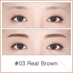 Chì Kẻ Mày Nét Mảnh, Lâu Trôi Karadium Auto Eyebrow Pencil - 3 Real Brown
