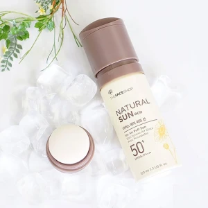 Kem Chống Nắng Làm Mát Da, Che Phủ Make-Up Natural Sun Eco Ice Air Puff Sun SPF50 , PA