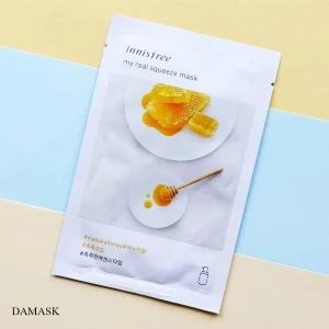 Mặt Nạ Dưỡng Da Chiết Xuất Mật Ong Hanuka Innisfree My Real Squeeze Mask Manuka Honey