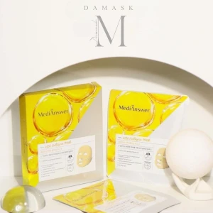 Mặt nạ thạch vàng MediAnswer Vita Collagen Mask 37g hộp 5 miếng
