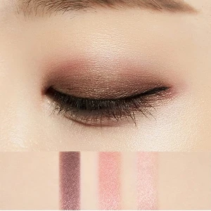 Phấn Mắt 3 Màu Missha Triple Shadow - 1 Brownie Pink