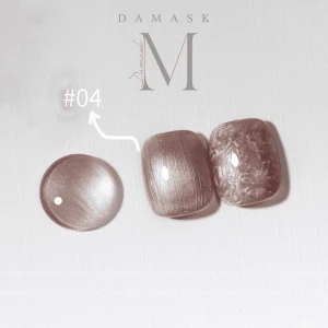 Sơn móng gel lạnh ngọc trai DAMASK - NT04 giống trắng gương