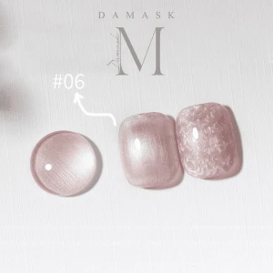 Sơn móng gel lạnh ngọc trai DAMASK - NT06 giống trắng gương