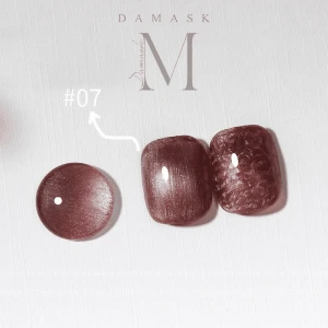 Sơn móng gel lạnh ngọc trai DAMASK - NT07 giống trắng gương