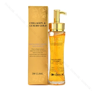 Tinh chất Vàng 24K Dưỡng Trắng Da Collagen Luxury 3W Clinic