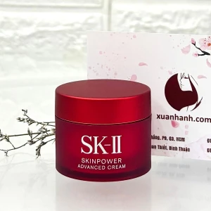 Kem dưỡng SKII SkinPower Advanced Cream chống lão hóa, săn chắc da, căng mọng - 15ml (new)