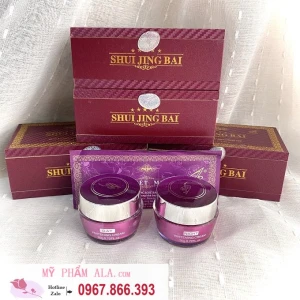 Bạch thuỷ tinh tím Kem trị nám shui jing bai tím cao cấp 2in1
