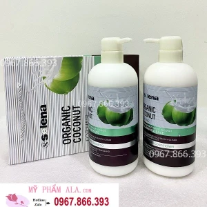 BỘ DẦU GỘI-XẢ DỪA SELENA ORGANIC ĐẶC TRỊ RỤNG MỌC TÓC PHỤC HỒI HƯ TỔN