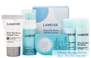 BỘ DƯỠNG TRẮNG DA MINI LANEIGE WHITE PLUS RENEW TRIAL KIT