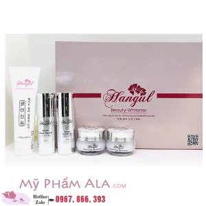 BỘ MỸ PHẨM HANGUL 5IN1 TRỊ NÁM TÀN NHANG DƯỠNG TRẮNG DA HÀN QUỐC