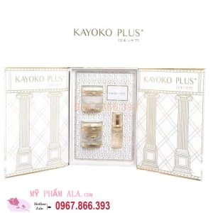 BỘ MỸ PHẨM KAYOKO PLUS TRẮNG MẪU MỚI 3IN1 LÀM SẠCH NÁM NHẬT BẢN