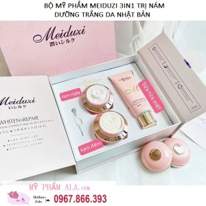 BỘ MỸ PHẨM MEIDUZI 3IN1 TRỊ NÁM TÀN NHANG DƯỠNG TRẮNG DA NHẬT BẢN