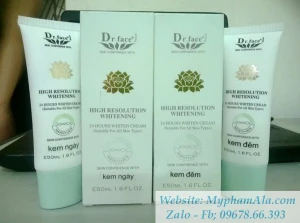 BỘ MỸ PHẨM TRỊ NÁM DR FACE 24H DẠNG TUÝP (1 CẶP 2 TUÝP NGÀY VÀ ĐÊM)