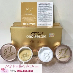 BỘ MỸ PHẨM TRỊ NÁM, TÀN NHANG TRẮNG DA THE FACE SHOP CAO CẤP 2IN1 VÀNG