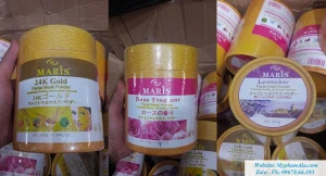 BỘT ĐẮP MẶT NẠ MARIS ROSE FRAGRANT, 24K GOLD, LAVENDER