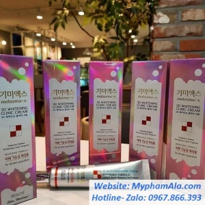 Đặc trị nám tàn nhang 3d whitening clinic cream
