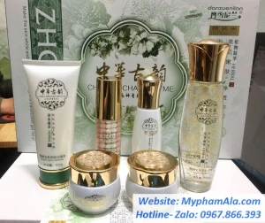 Danxuenilan Thảo dược, Bộ mỹ phẩm trắng da cao cấp Danxuenilan thảo dược (6in1)