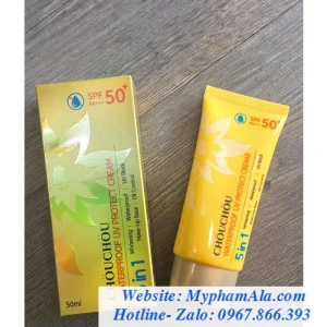 KEM CHỐNG NẮNG CHOUCHOU WATERPROOF UV PROTECT CREAM 5IN1