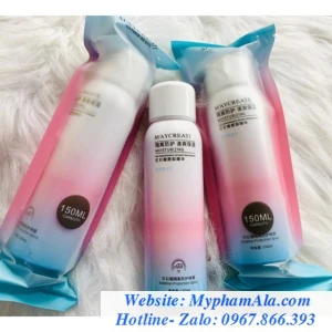 KEM CHỐNG NẮNG DẠNG XỊT LÊN TONE DƯỠNG DA MAYCREATE