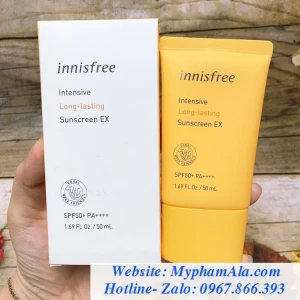 KEM CHỐNG NẮNG INNISFREE INTENSIVE LONG LASTING SUNSCREEN EX SPF50 PA