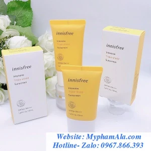 KEM CHỐNG NẮNG INNISFREE INTENSIVE TRIPLE SHIELD SPF 50 / PA
