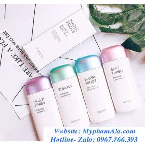 KEM CHỐNG NẮNG MISSHA SUN MILK ALL AROUND SAFE BLOCK