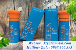 KEM CHỐNG NẮNG NATURE REPUBLIC ICE SUN SPF50