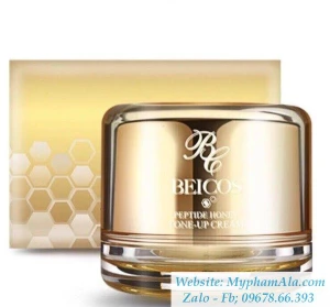 KEM DƯỠNG LÀM TRẮNG DA BEICOS PEPTIDE HONEY TONE UP CREAM