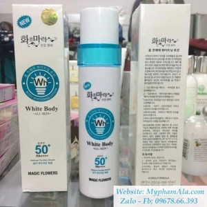 KÍCH TRẮNG WHITE BODY HÀN QUỐC