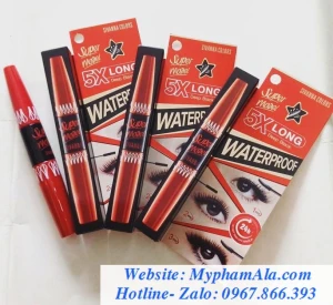 MASCARA 2 ĐẦU NỐI MI SIVANNA SUPER MODEL 5X